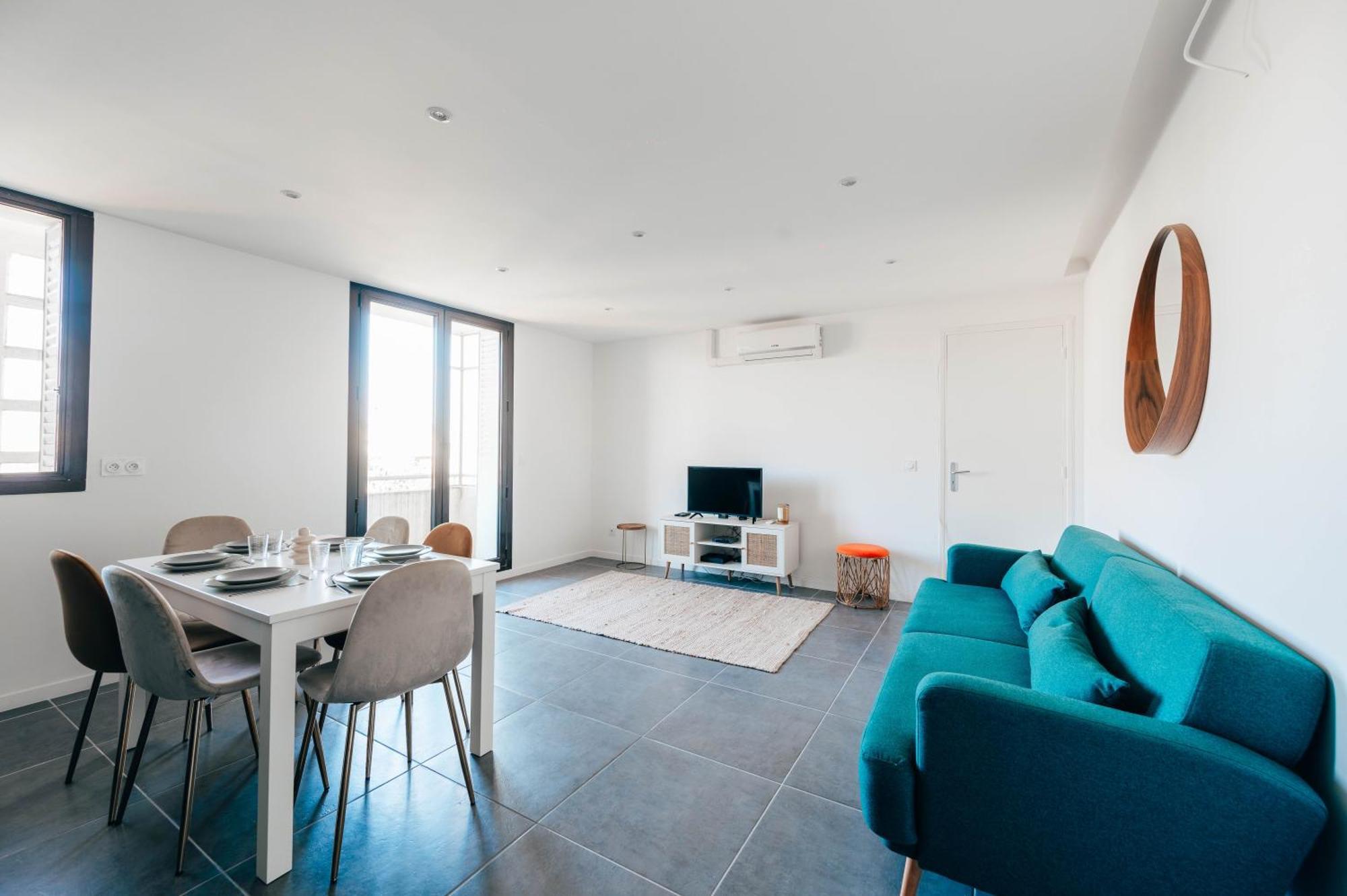Velodrome 6 Couchages Avec Clim Apartment มาร์กเซย ภายนอก รูปภาพ