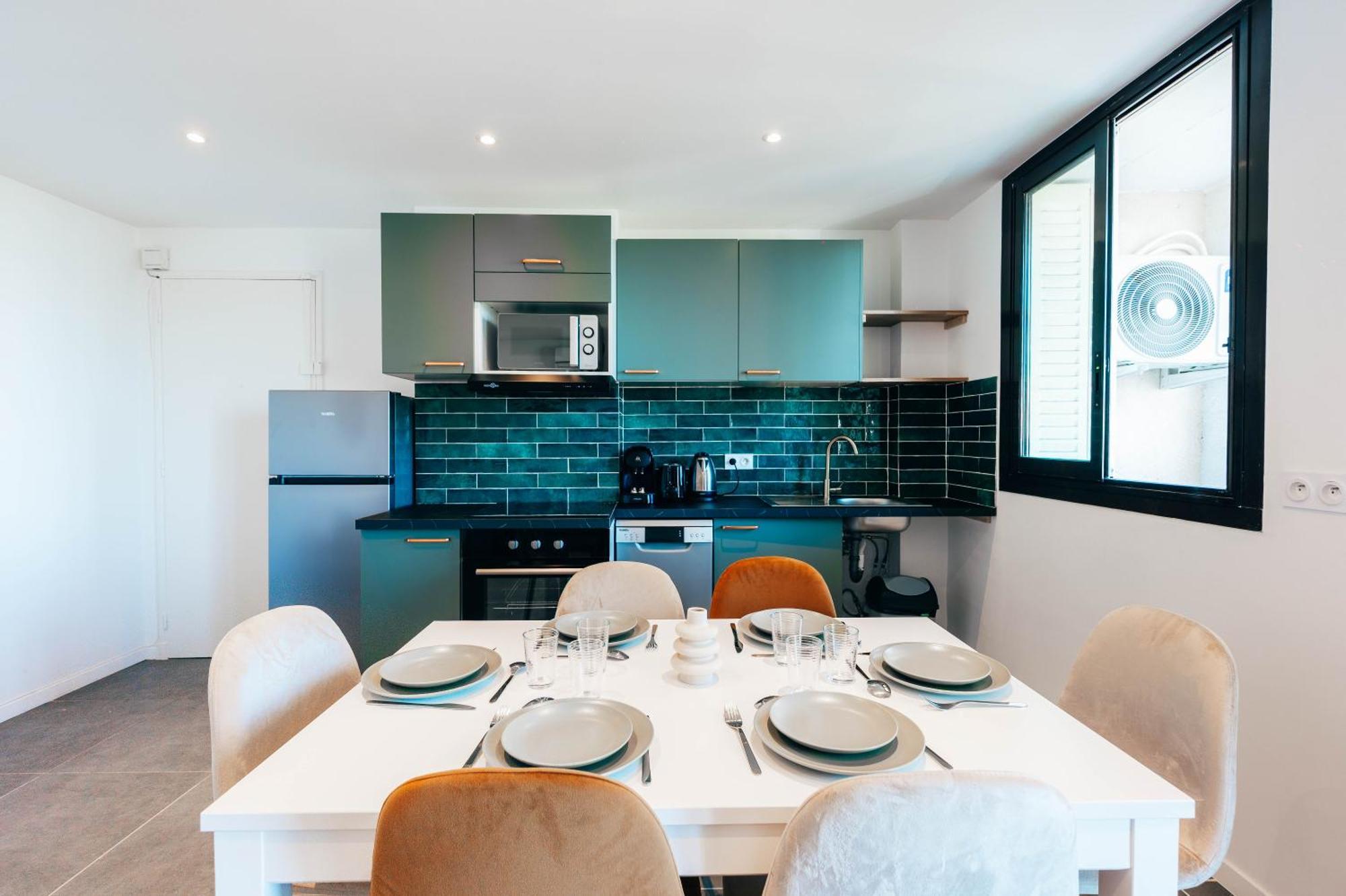 Velodrome 6 Couchages Avec Clim Apartment มาร์กเซย ภายนอก รูปภาพ